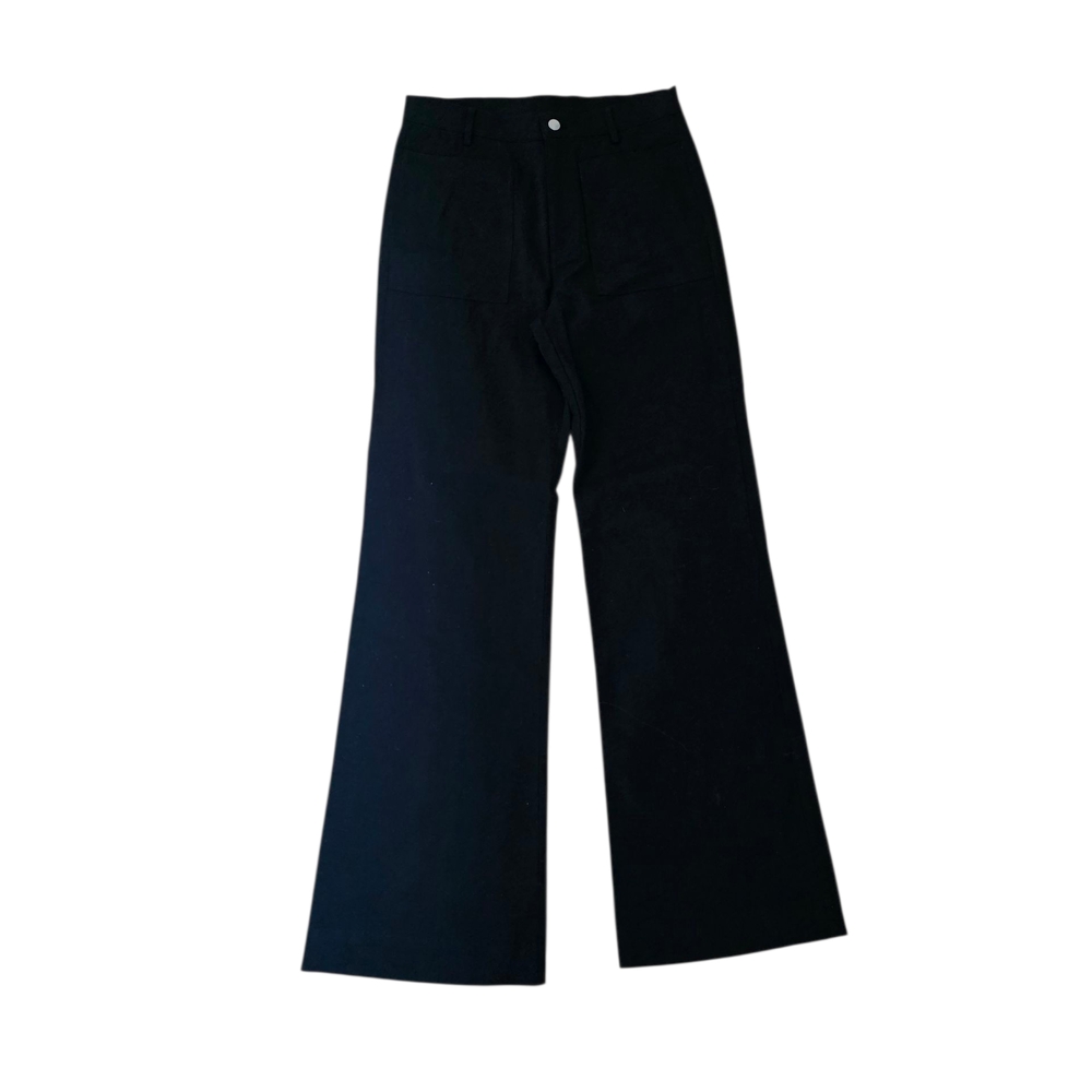 Cami NYC Black Wide-Leg Pants 8 Medium